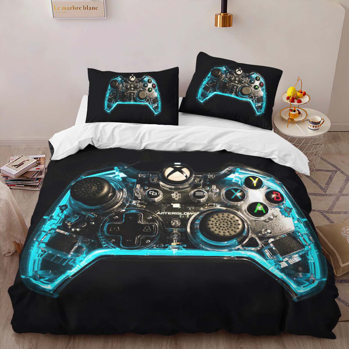 Game Controller Xbox 17 Duvet Cover 2