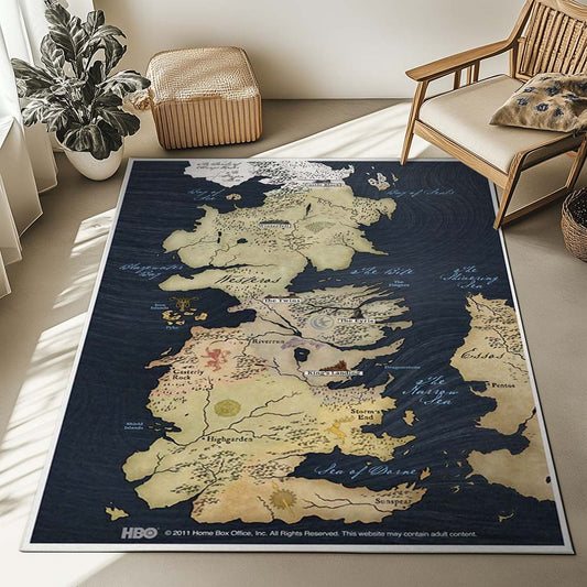 Game Of Thrones Map 04 Rug