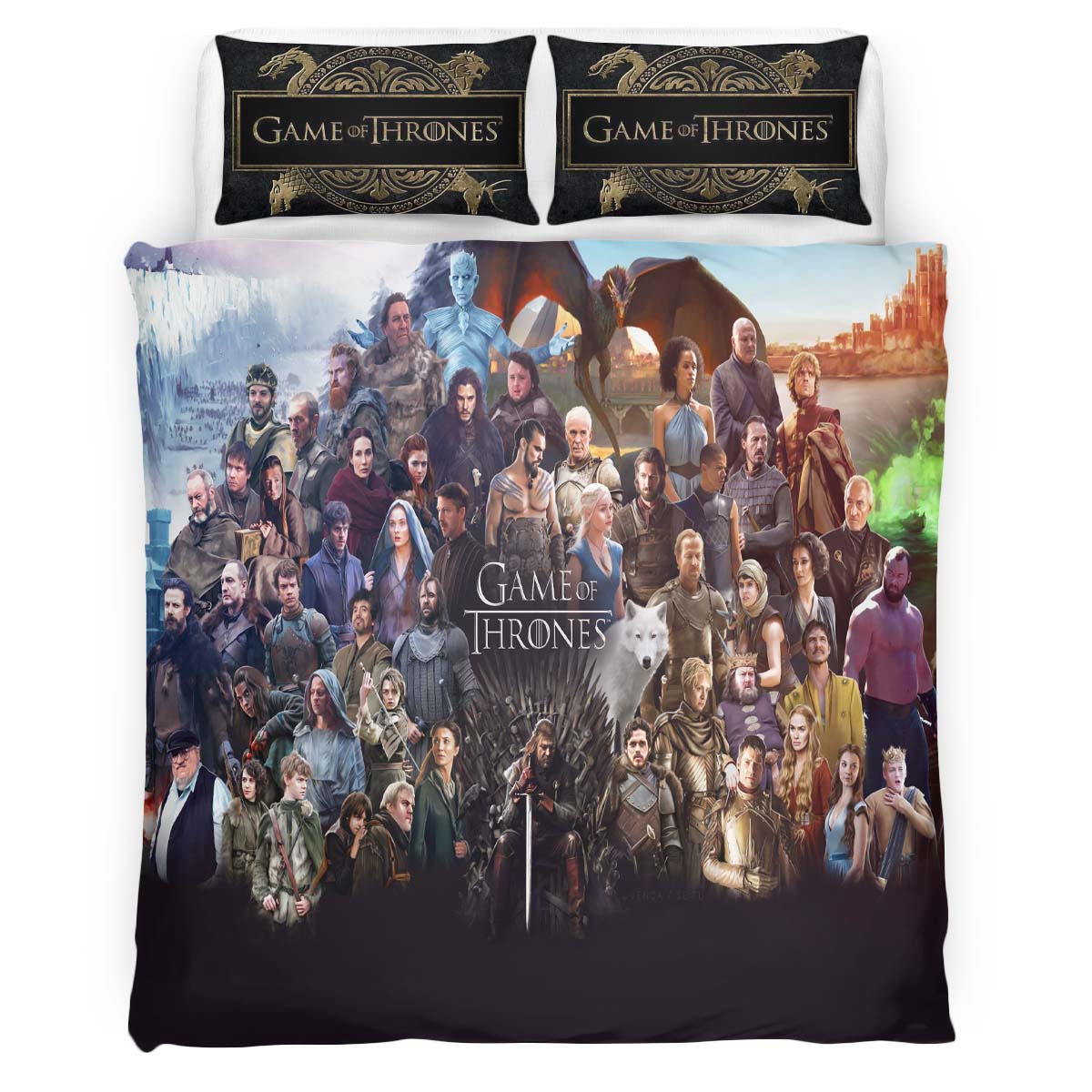 Game of Thrones All Characters 31 Duvet Cover