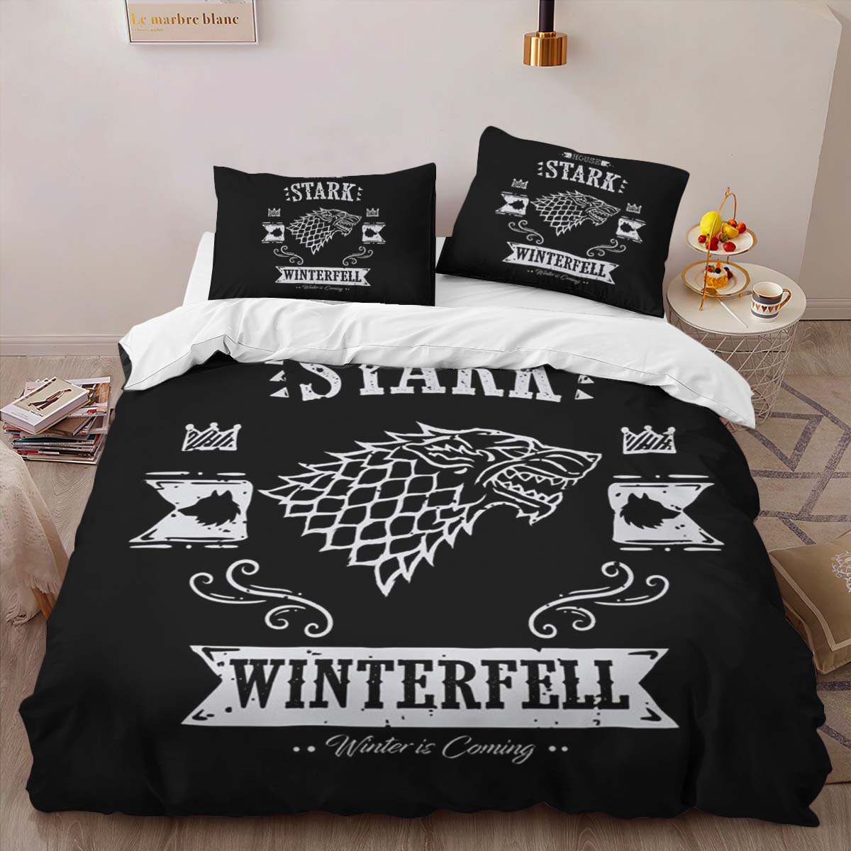 Game of Thrones House Stark Duvet Cover 2