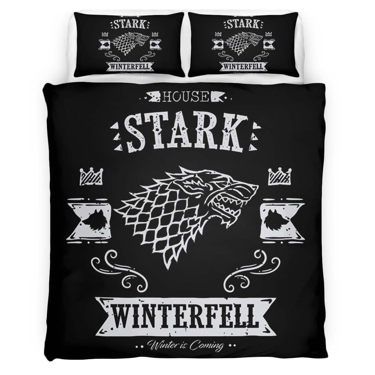 Game of Thrones House Stark Duvet Cover