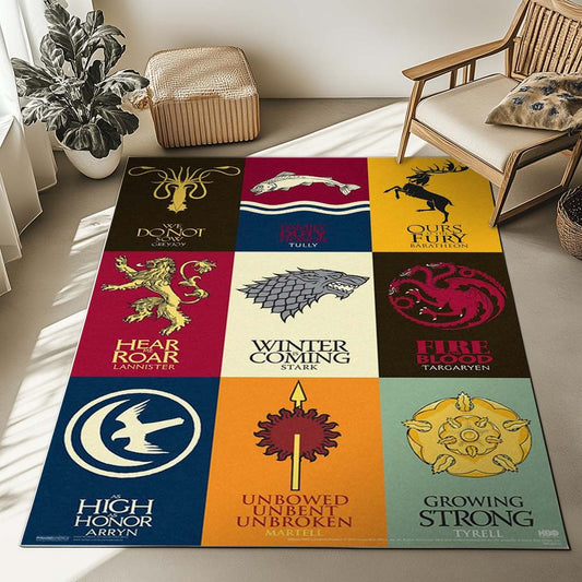 Game of Thrones Houses Rug