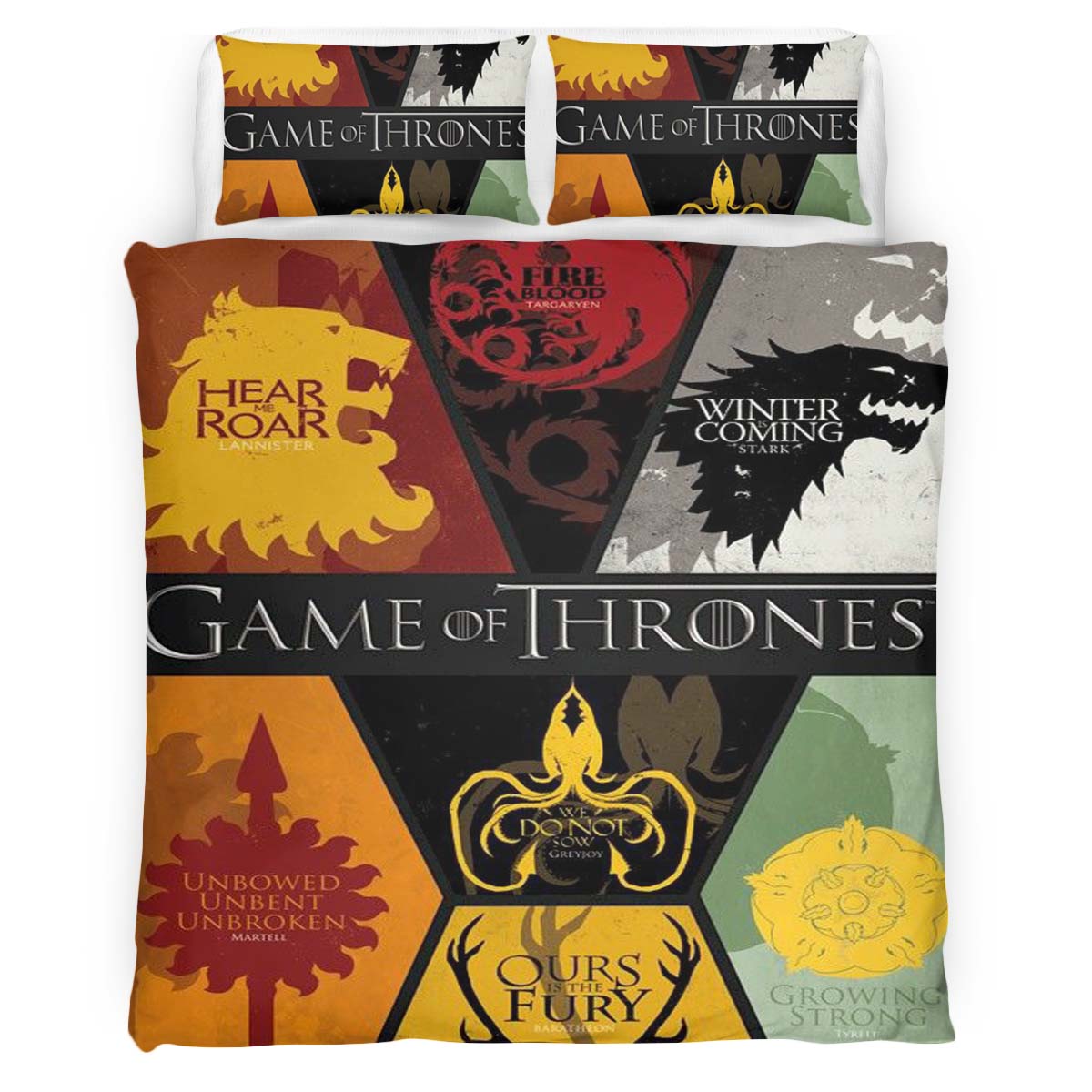 Game of Thrones Houses 2 Duvet Cover