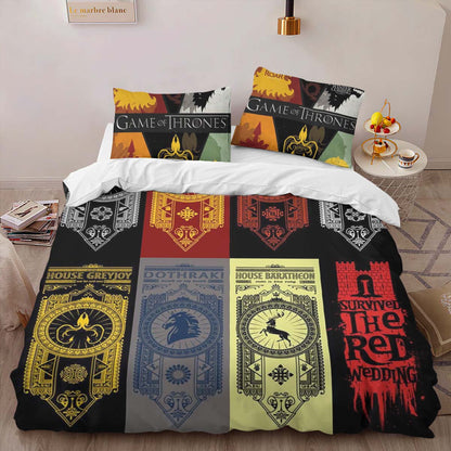 Game of Thrones Houses 3 Duvet Cover 2
