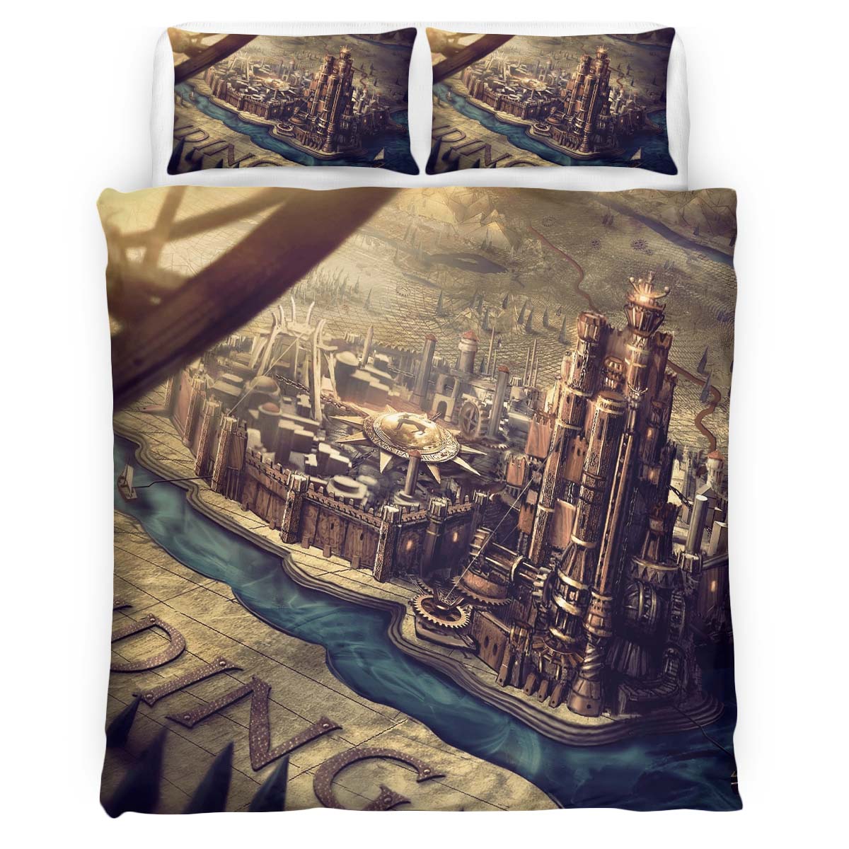 Game of Thrones Map 50 Duvet Cover