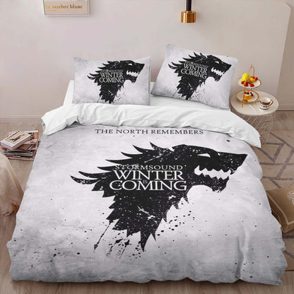 Game of Thrones Winter is Coming 02 Duvet Cover 2