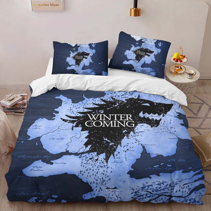 Game of Thrones Winter is coming 10 Duvet Cover 2