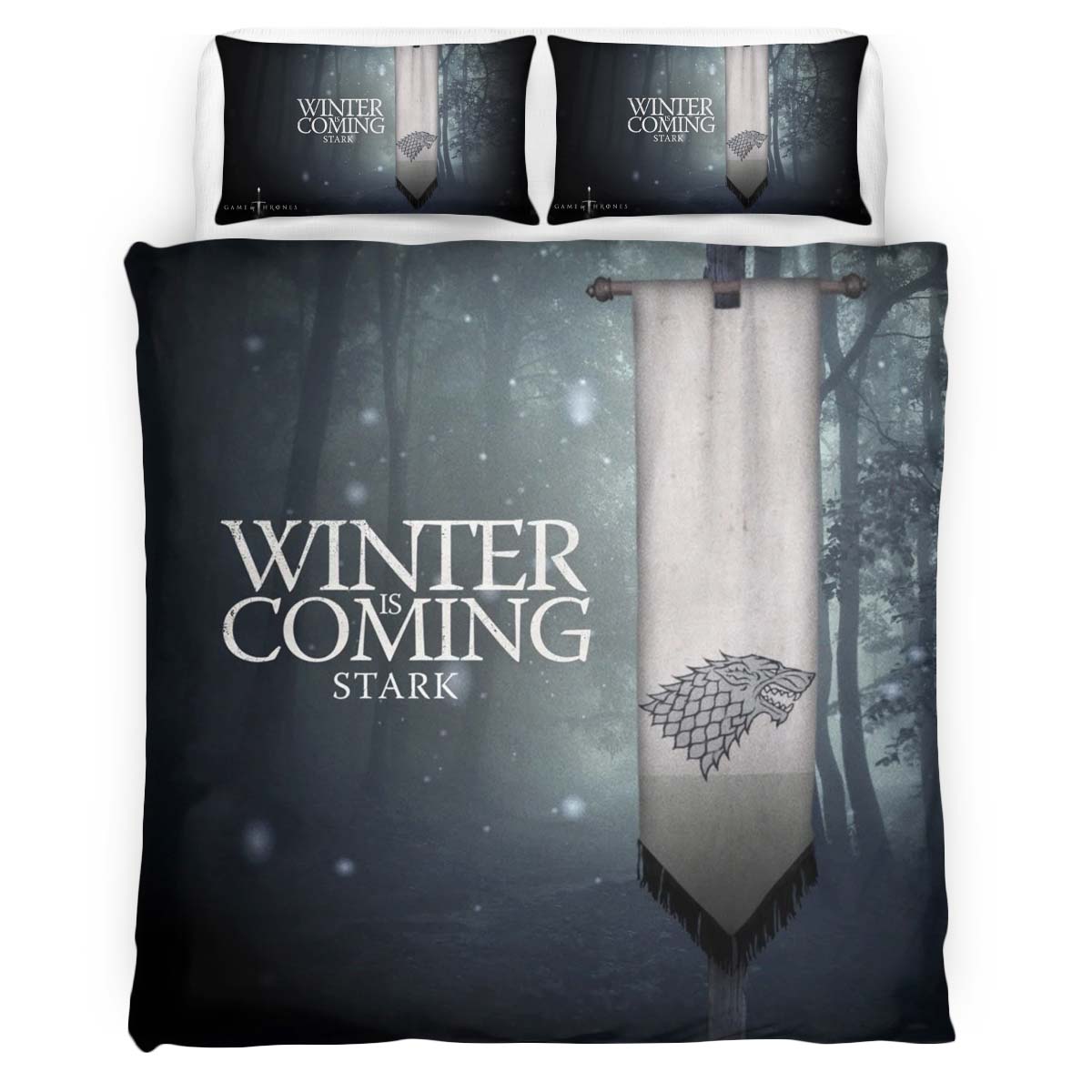 Game of Thrones Winter is coming 15 Duvet Cover