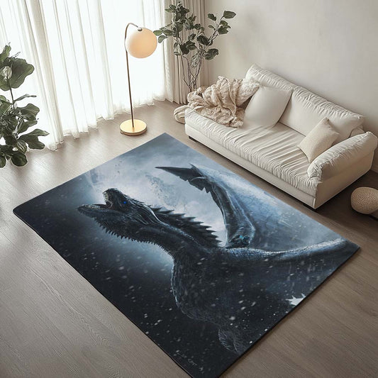 Game of Thrones Winter is coming Dragon 40 Rug