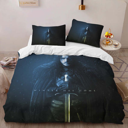 Game of Thrones Winter is coming Jon Snow 8 Duvet Cover 2
