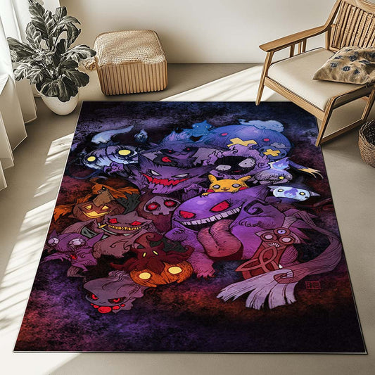 Gengar Pokemon Rug