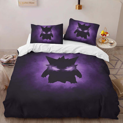 Gengar Pokemon 3 Duvet Cover 2