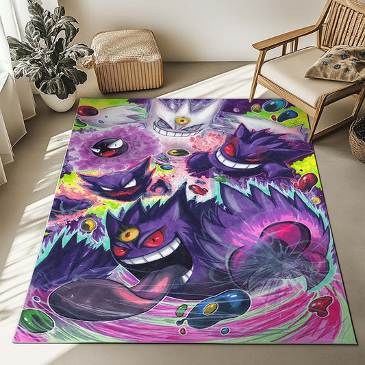 Gengar Pokemon 6 Rug