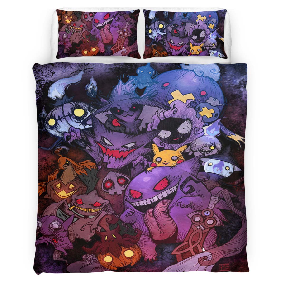 Gengar Pokemon Duvet Cover