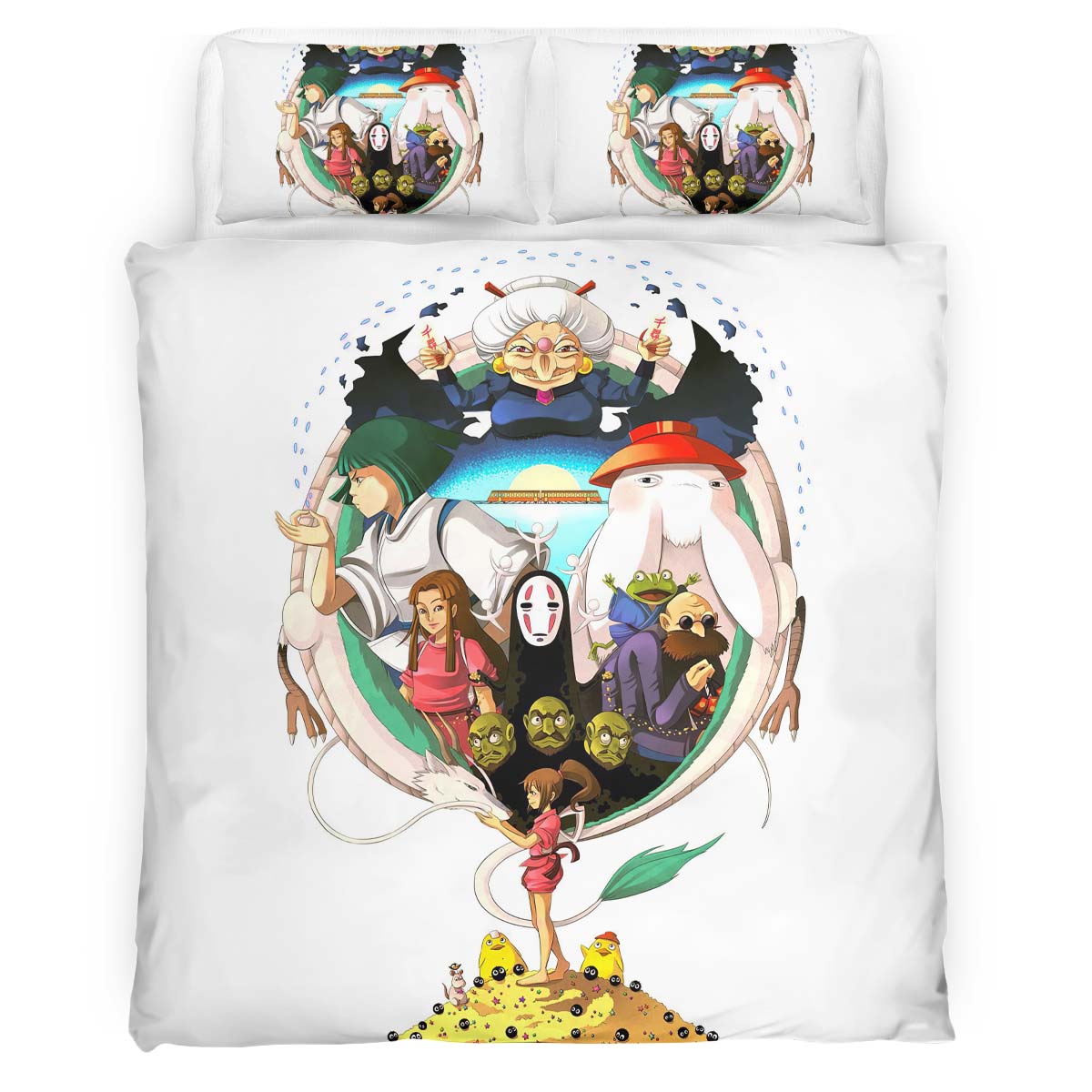 Ghibli Spirited Away 1001 Duvet Cover