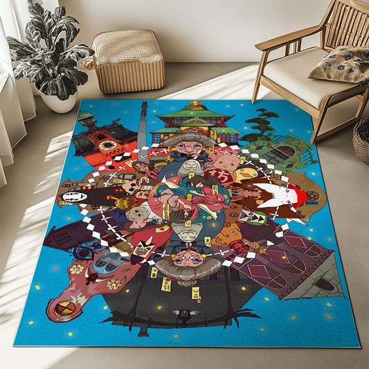 Ghibli Spirited Away 1002 Rug
