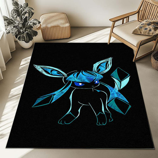 Glaceon Pokemon 3 Rug