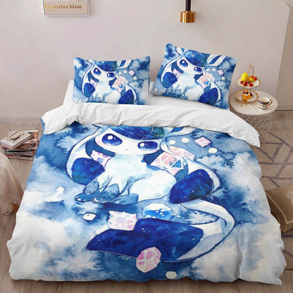 Glaceon Pokemon 5 Duvet Cover 2