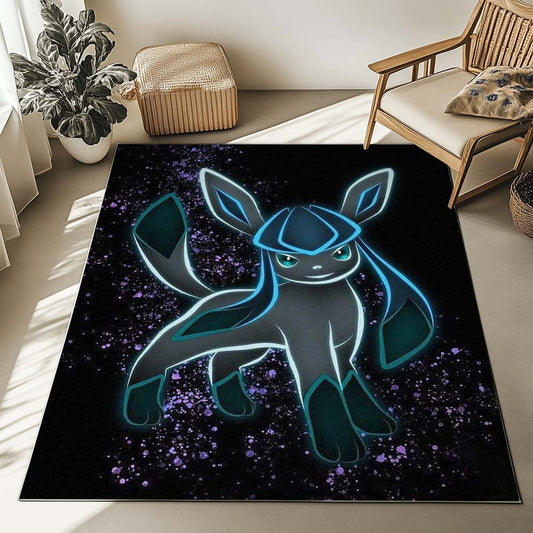 Glaceon Pokemon 6 Rug