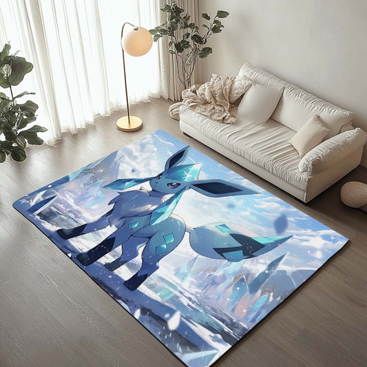 Glaceon Pokemon 8 Rug