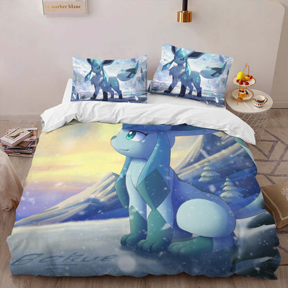 Glaceon Pokemon 9 Duvet Cover 2