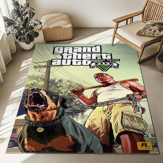Grand Theft Auto GTA 5 Carl Johnson 2 Rug