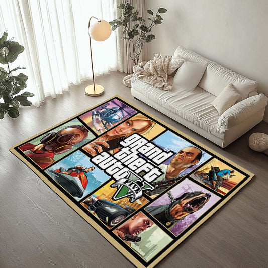 Grand Theft Auto GTA 5 Characters 2 Rug