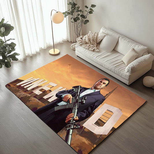 Grand Theft Auto GTA 5 Michael De Santa Rug