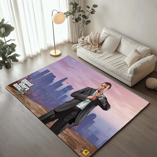 Grand Theft Auto GTA 5 Michael De Santa 2 Rug