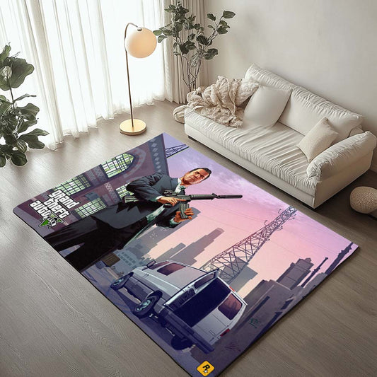 Grand Theft Auto GTA 5 Michael De Santa 4 Rug