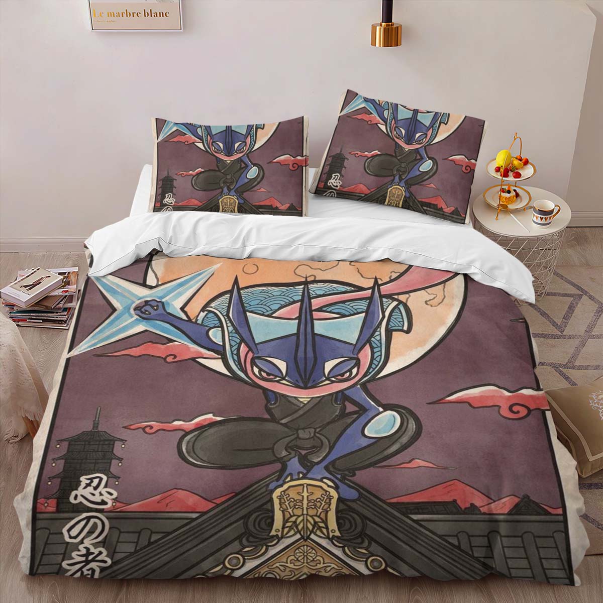 Greninja Pokemon 2 Duvet Cover 2