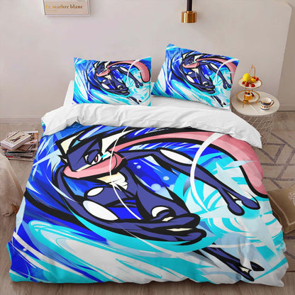 Greninja Pokemon 5 Duvet Cover 2