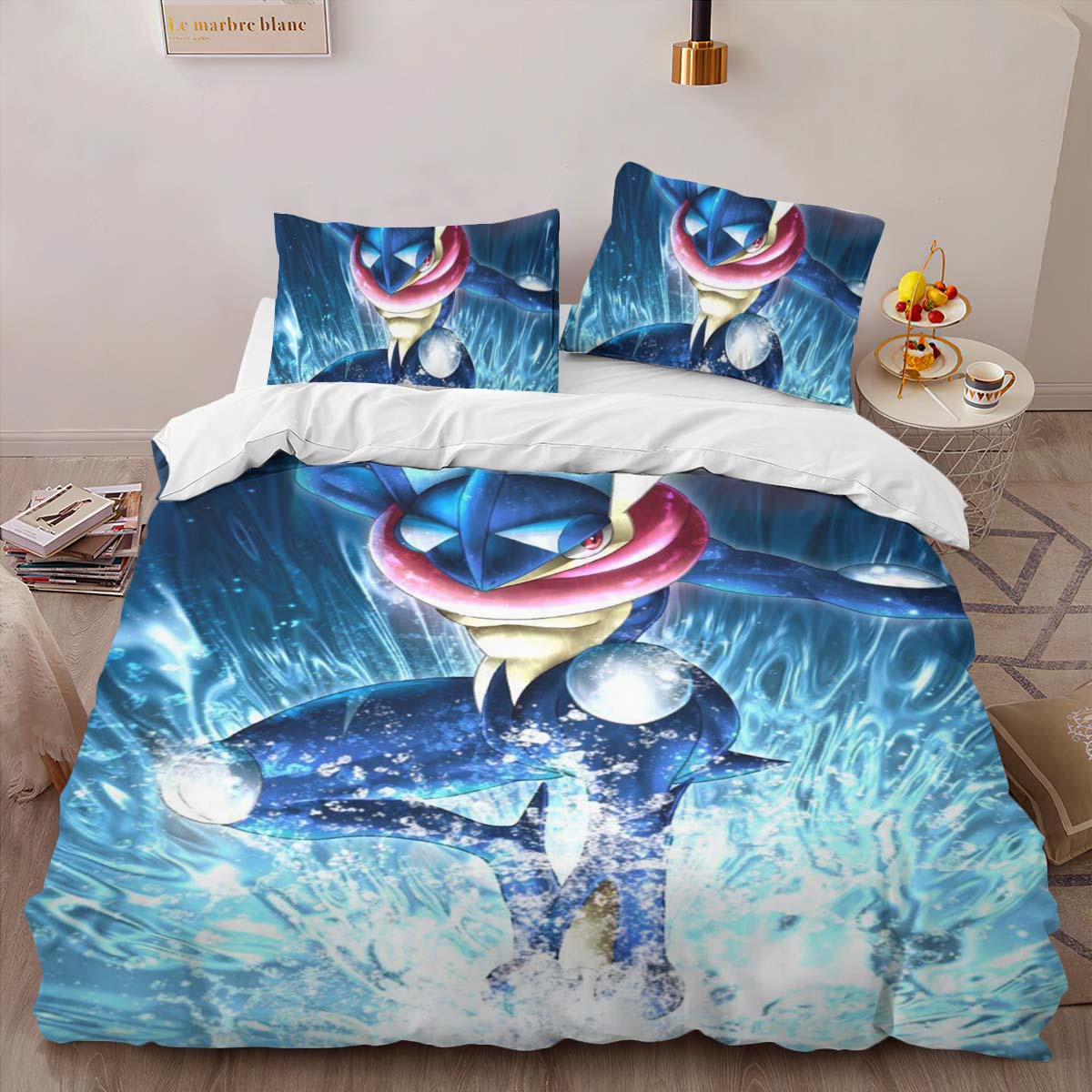 Greninja Pokemon 6 Duvet Cover 2