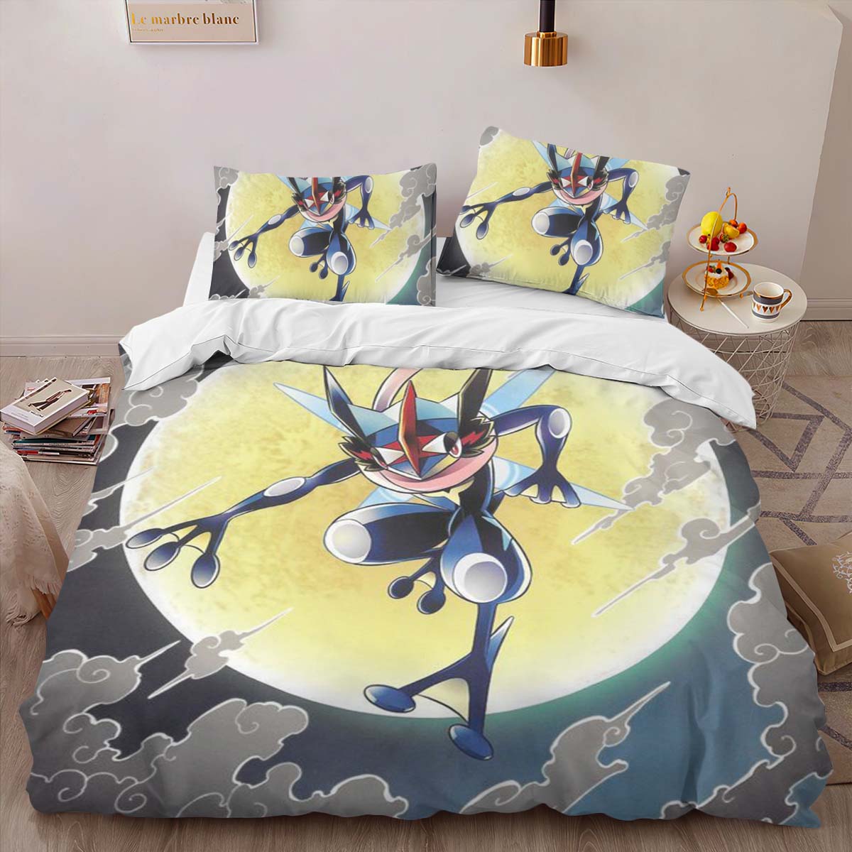 Greninja Pokemon 8 Duvet Cover 2