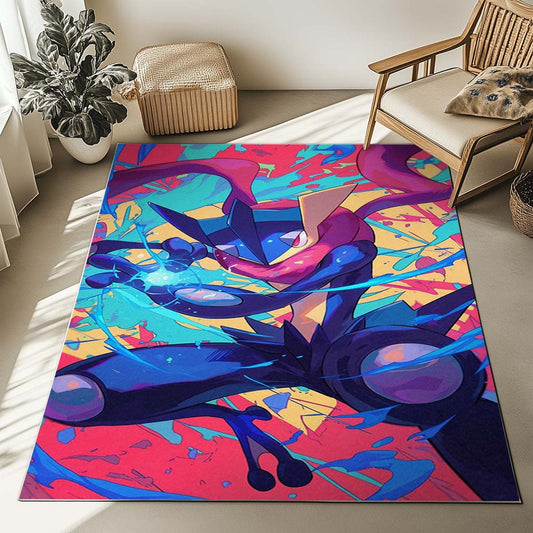 Greninja Pokemon 9 Rug