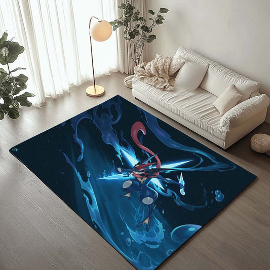 Greninja The Stealthy Water Pokémon Rug