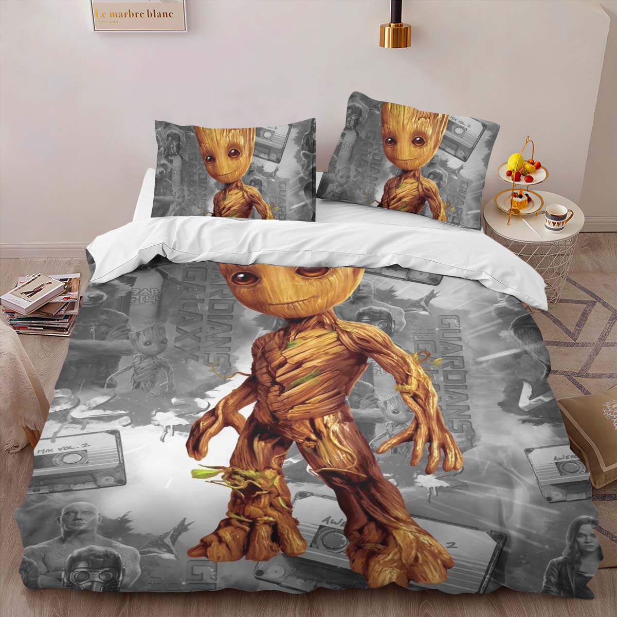 Groot Cute Duvet Cover 2
