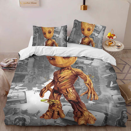 Groot Cute Duvet Cover 2
