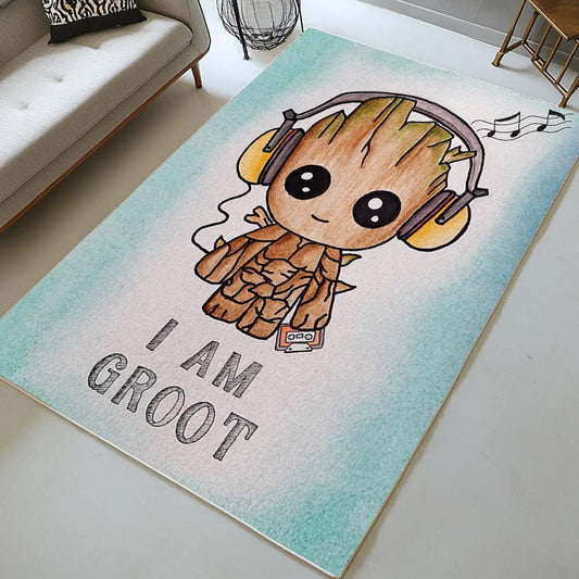 Groot I Am Groot Rug