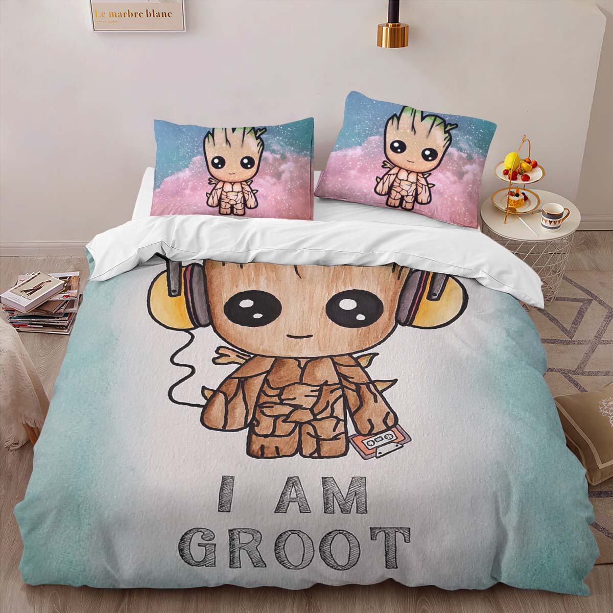 Groot I Am Groot Duvet Cover 2