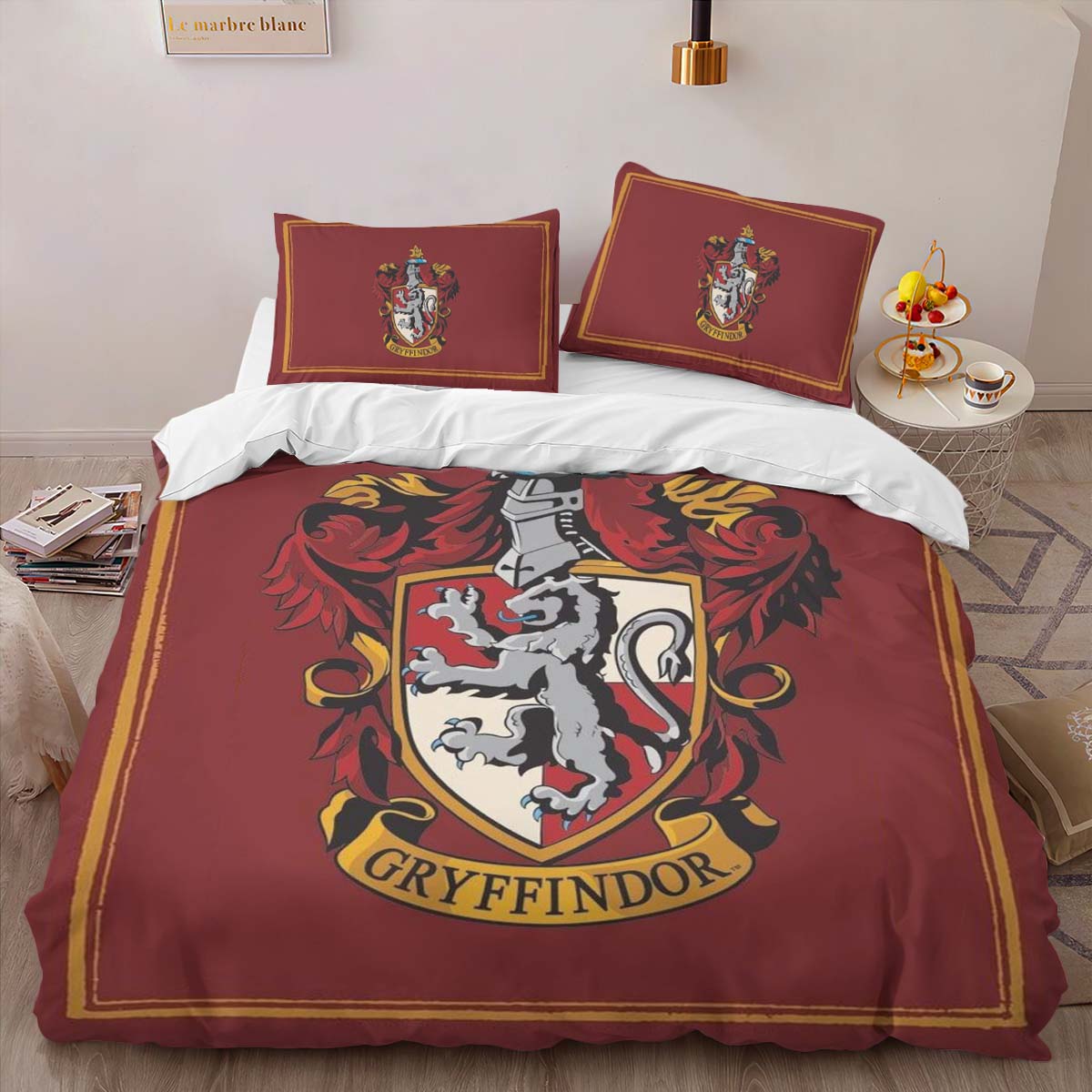 Gryffindor House Harry Potter Logo Duvet Cover 2