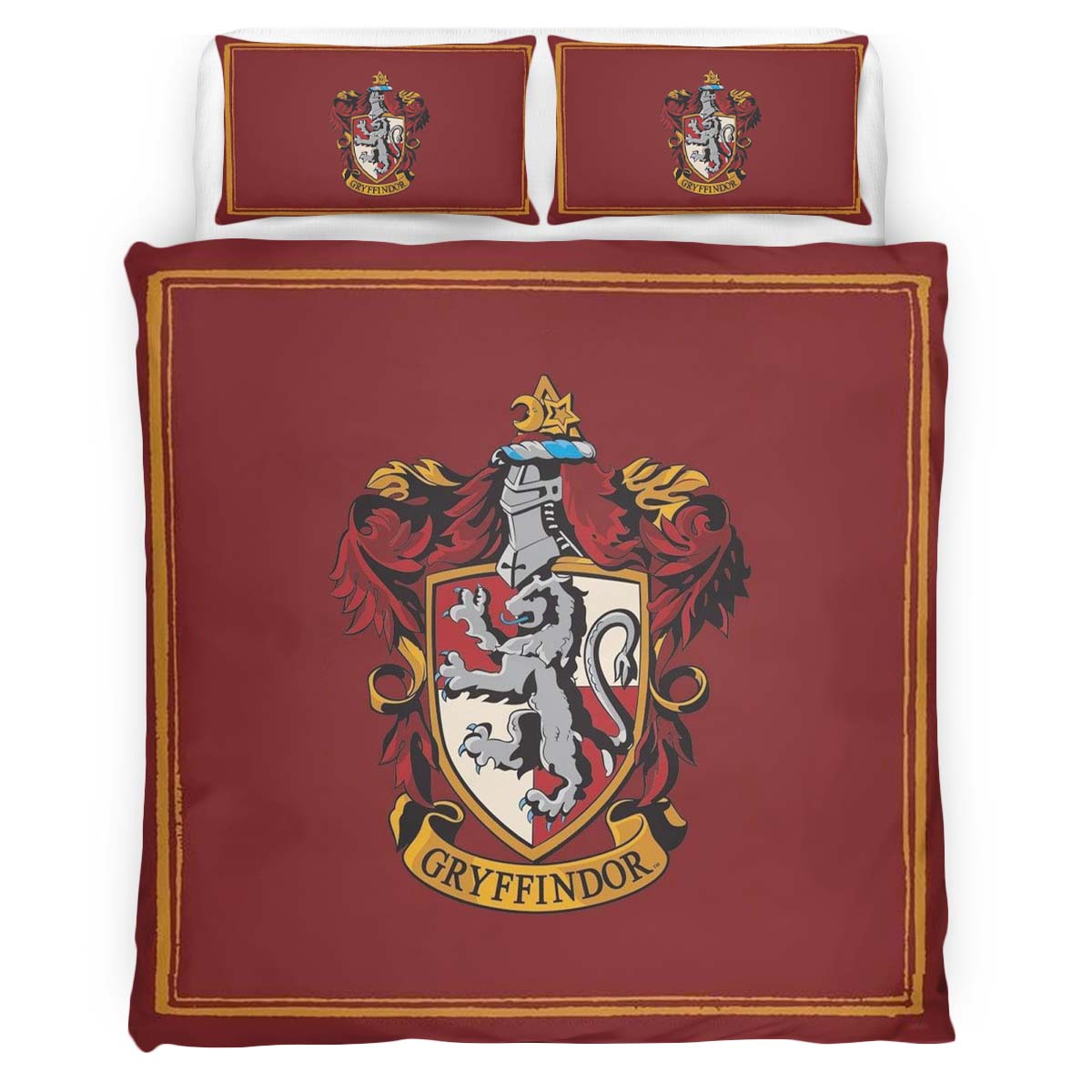 Gryffindor House Harry Potter Logo Duvet Cover