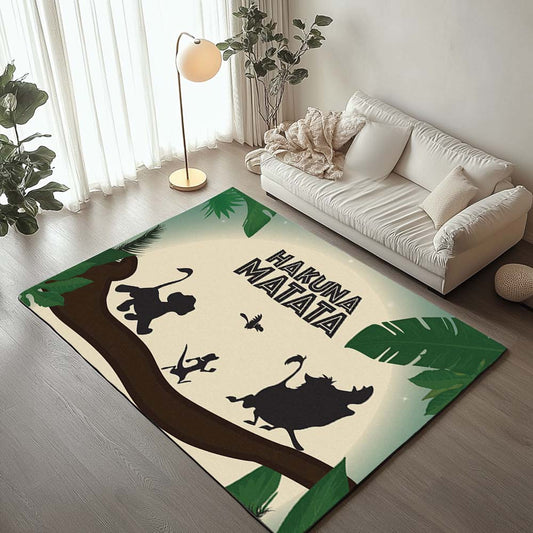 Hakuna Matata The Lion King Characters 1 Rug