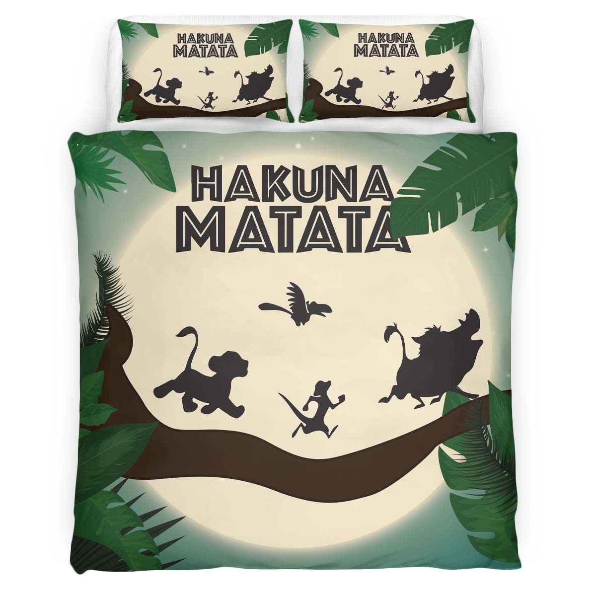 Hakuna Matata The Lion King Characters 1 Duvet Cover