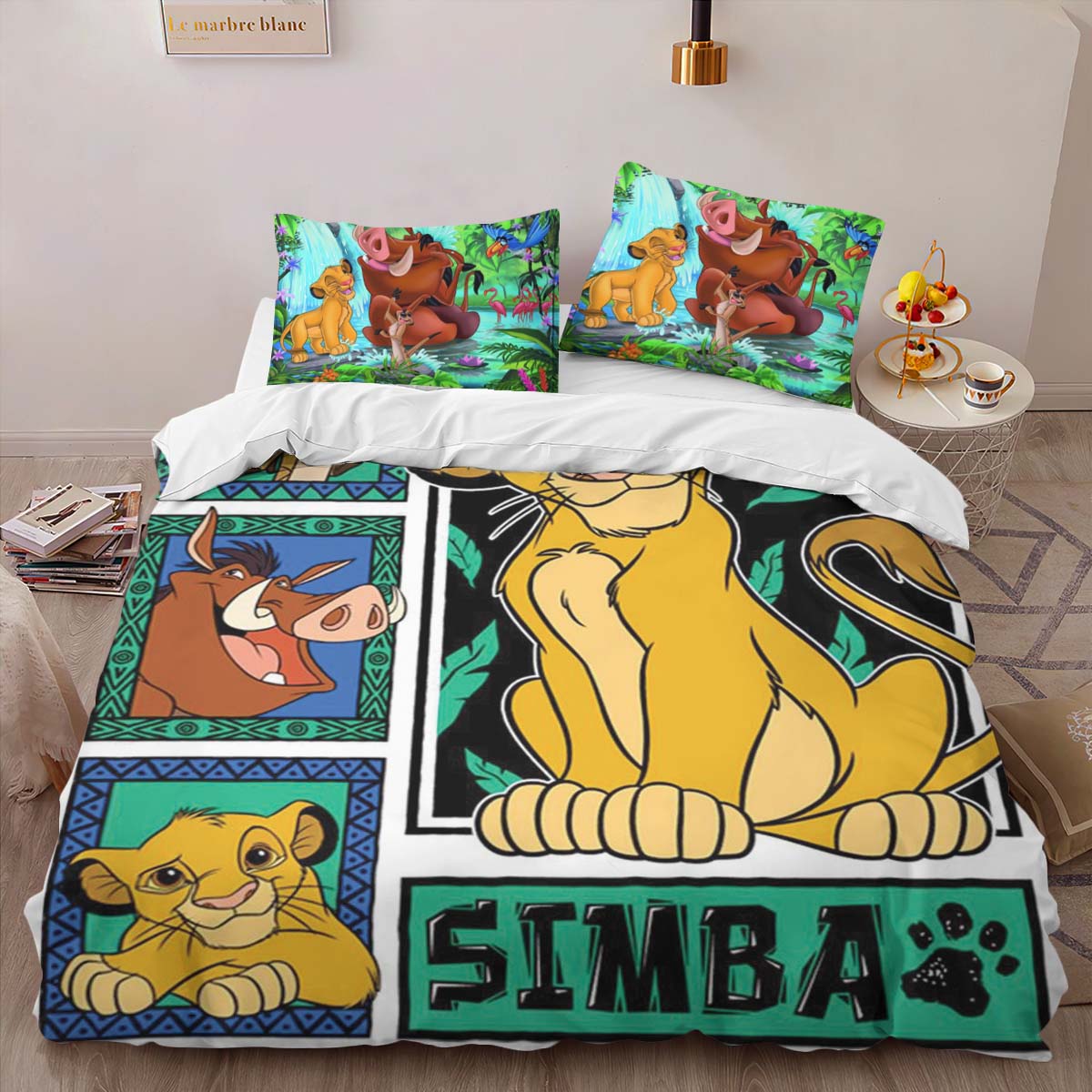 Hakuna Matata The Lion King Characters 4 Duvet Cover 2
