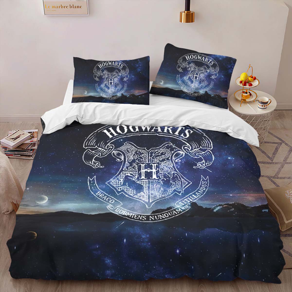 Harry Potter 17 Galaxy Duvet Cover 2