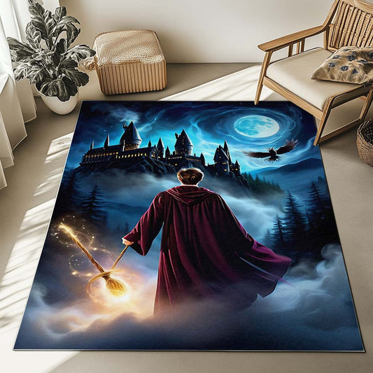 Harry Potter And Hogwarts School Rug
