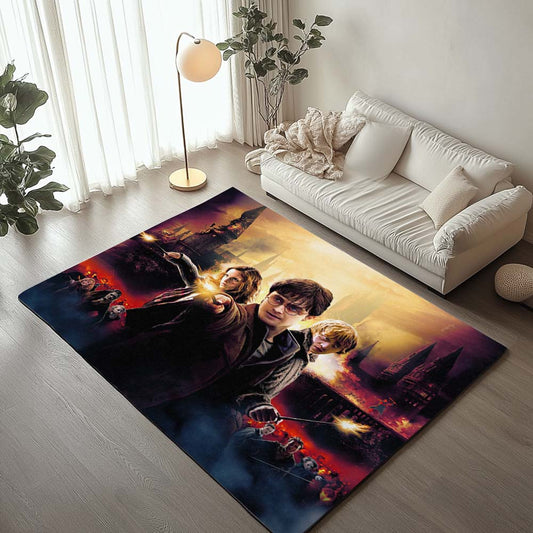 Harry Potter And The Deathly Hallows Rug