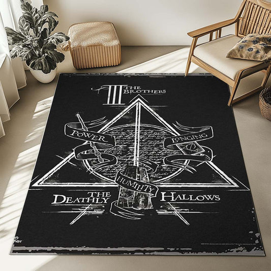 Harry Potter Deathly Hallows the Brothers Rug