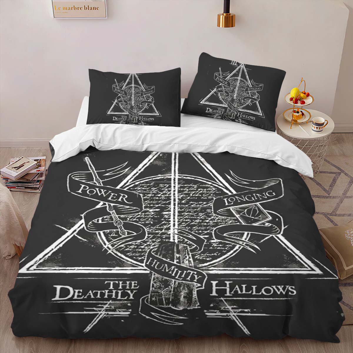 Harry Potter Deathly Hallows the Brothers Duvet Cover 2